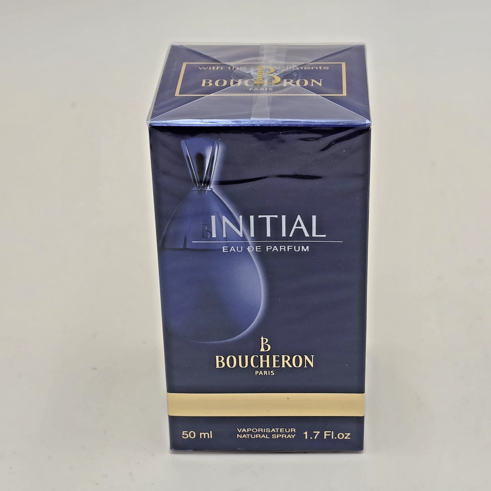Vintage INITIAL by BOUCHERON 1.7 FL oz / 50 ML Eau De Parfum Spray New Sealed
